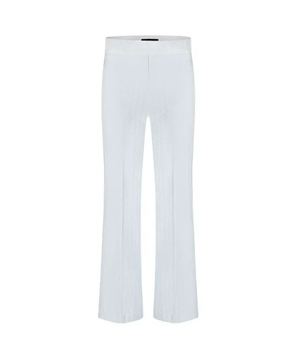 Cambio Broek FAITH Wide Fit 8713 0226-004 Off White - Afbeelding 2