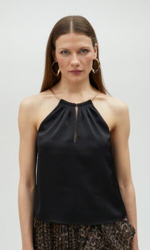 Lola Casademunt Halter Top Ketting MS2515003 Zwart