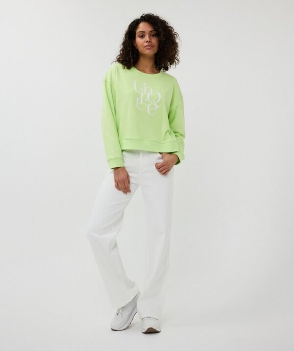 Esqualo Wide Leg Jeans SP25.12014 Off White - Afbeelding 4