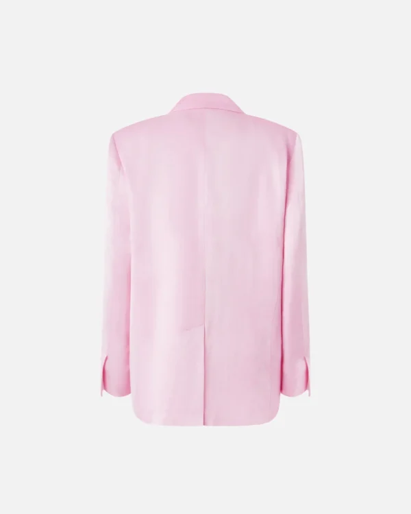 Pinko Satin Blazer 104716-A2BP Mauve - Afbeelding 6