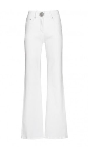 Caroline Biss Comfortabele Bootcut Jeans 1506 Ivoire