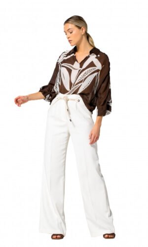 Caroline Biss City-Look Broek High Waist 1561 Cream