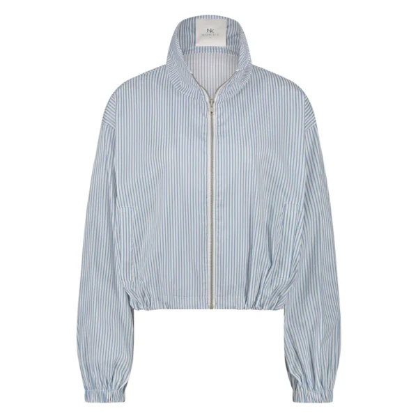 Nukus Bomber Jack Deveny NKS13018 Off White/Sky - Afbeelding 7