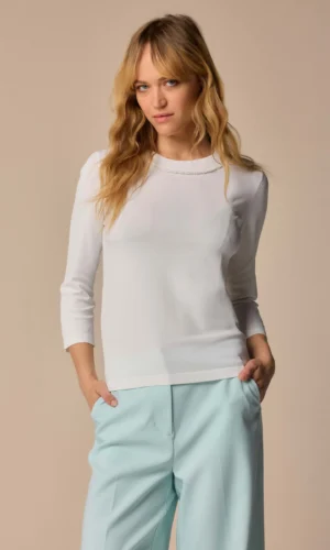 Kocca Chic Sweater Top Hanne P25PMA5603ABUN0000 Milk
