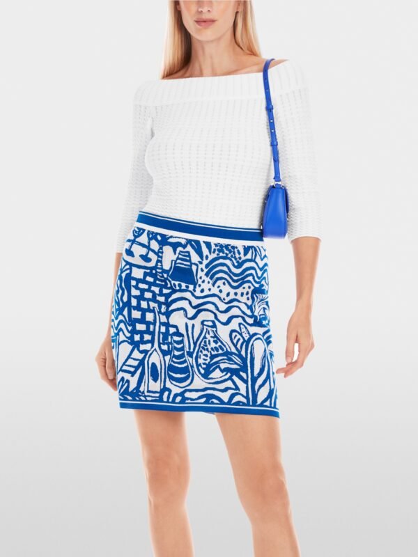 MarcCain Trui Carmen YC4133M43 Wit - Afbeelding 2