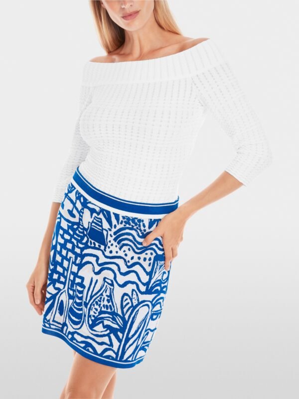 MarcCain Trui Carmen YC4133M43 Wit