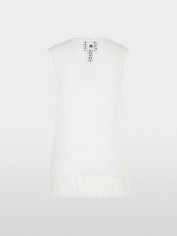 MarcCain Ajour Top YG6119M49 Off White - Afbeelding 9