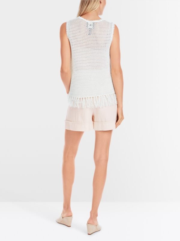 MarcCain Ajour Top YG6119M49 Off White - Afbeelding 7