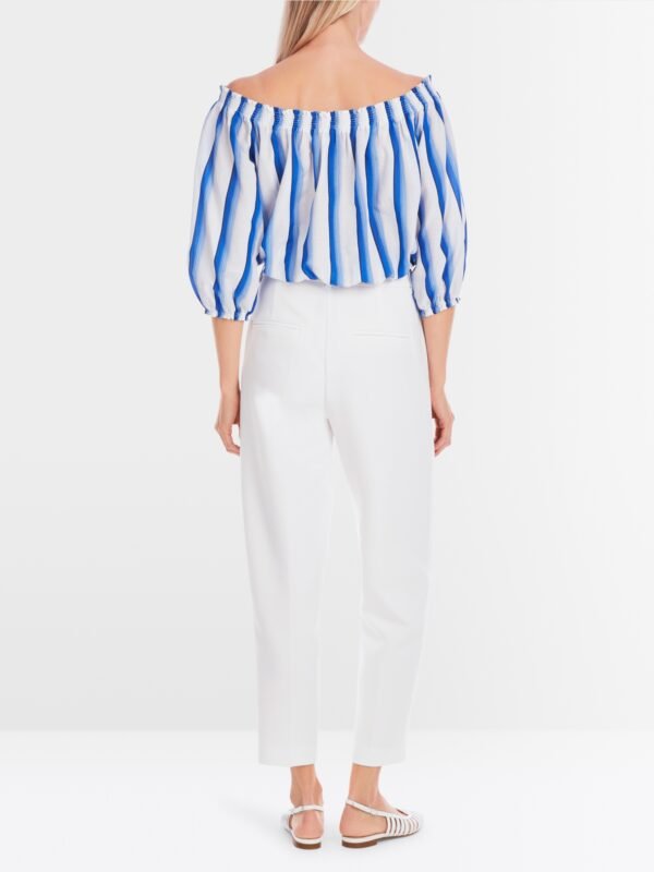 MarcCain Broek FORDON YC8110W44 Wit - Afbeelding 6