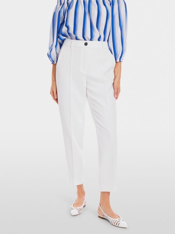 MarcCain Broek FORDON YC8110W44 Wit - Afbeelding 5