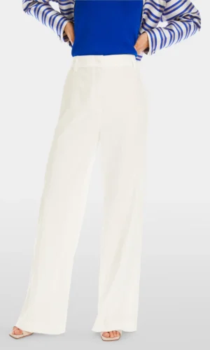 Marc Cain Broek WAUKEE Linnen YC8160W70 Magnolia