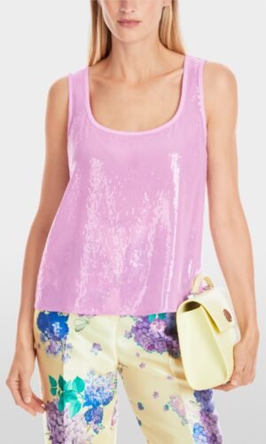 MarcCain Top met Pailletten YG6104W15 Deep Lavender