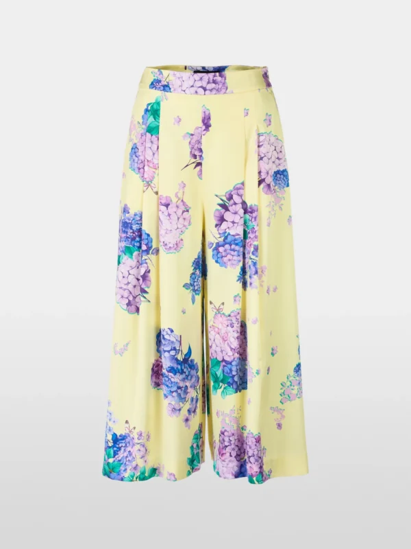 MarcCain Broek WOLIN YG8110W10 Bright Vanilla Print - Afbeelding 7