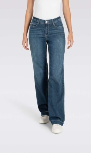 MAC Dream Wide Jeans 0351L 5441-90 Authentic Dark Blue