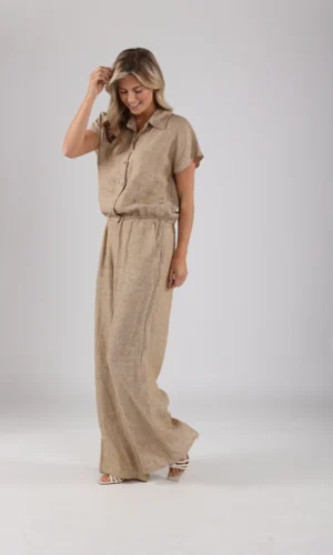 Nukus Broek Debb NKS09034 Dark Sand