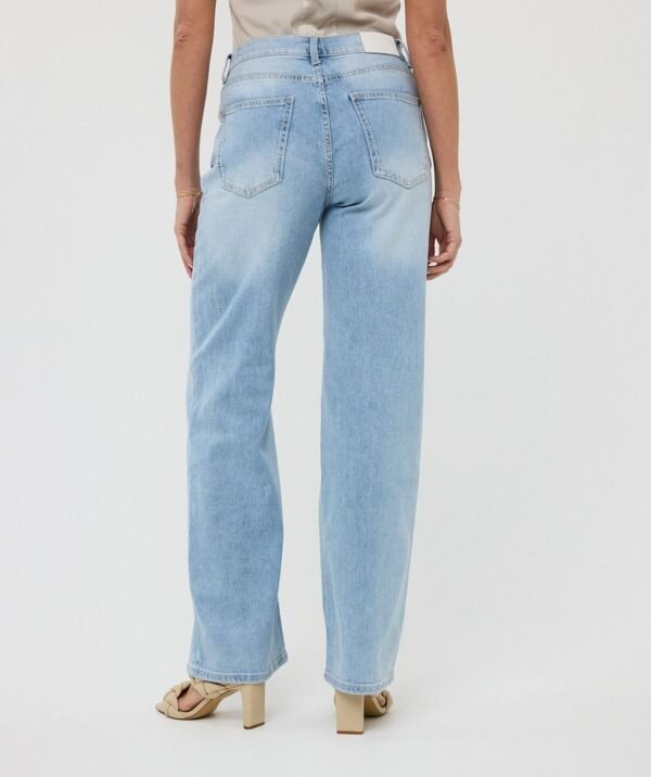 Esqualo Wide Jeans Stretch HS25.12215 Jeans Blue - Afbeelding 6