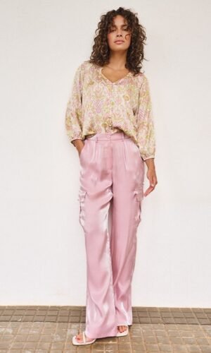 Esqualo Cargo Broek Silky Touch HS25.28202 Pastel Pink