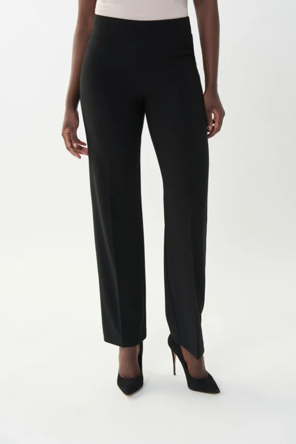 Joseph Ribkoff Broek Classic Wide Leg 153088NOS Zwart