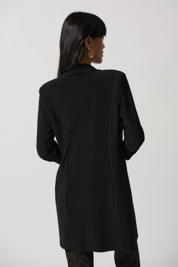 Joseph Ribkoff Lange Open Front Blazer 233304F25 Zwart - Afbeelding 5