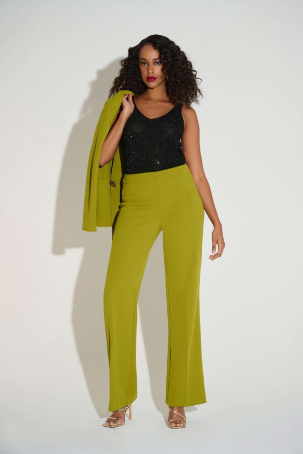 Joseph Ribkoff Top Metallic Knitted Camisole Strass Steentjes 252915F25 Zwart - Afbeelding 3