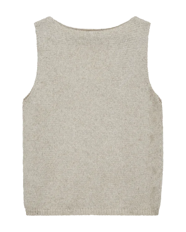 Freequent Gebreide Top FQGRSCALIVA 206252 Beige - Afbeelding 6
