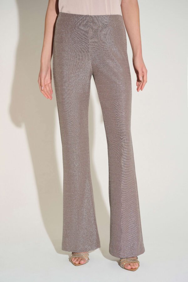 Joseph Ribkoff Knit Flared Pull-On Pants 253722 Taupe