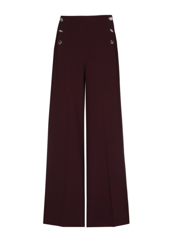 Caroline Biss Broek Sierknopen 4573 Plum - Afbeelding 4