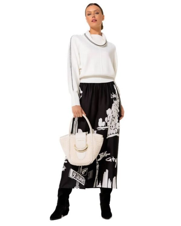Caroline Biss Trui 4241 Winter White - Afbeelding 2