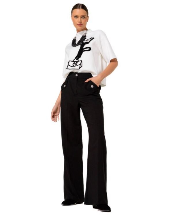 Caroline Biss Broek 4560 Zwart