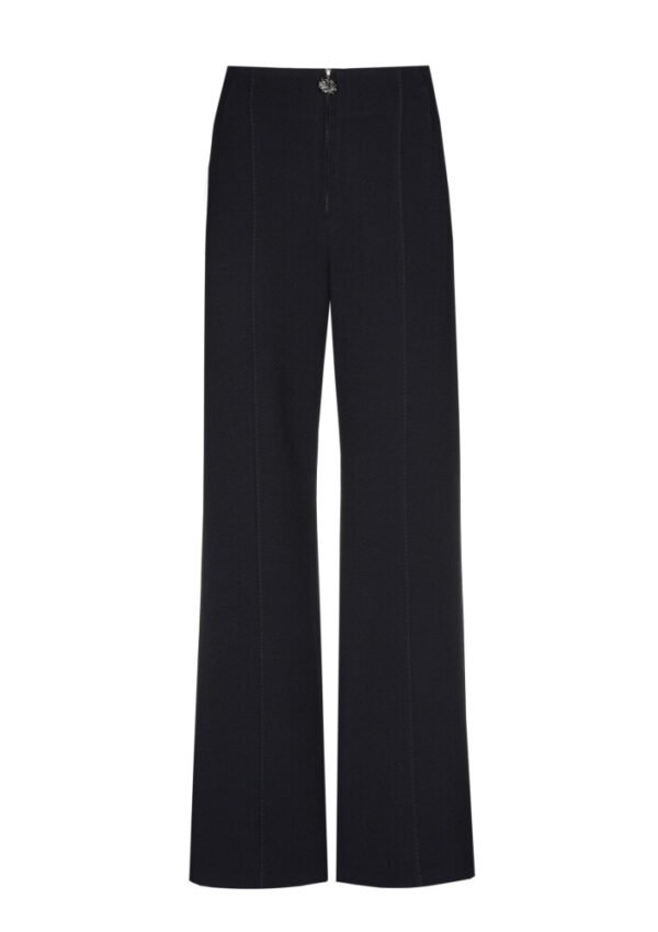 Caroline Biss Comfortabele City Look Broek 4571 Midnight Blue - Afbeelding 4