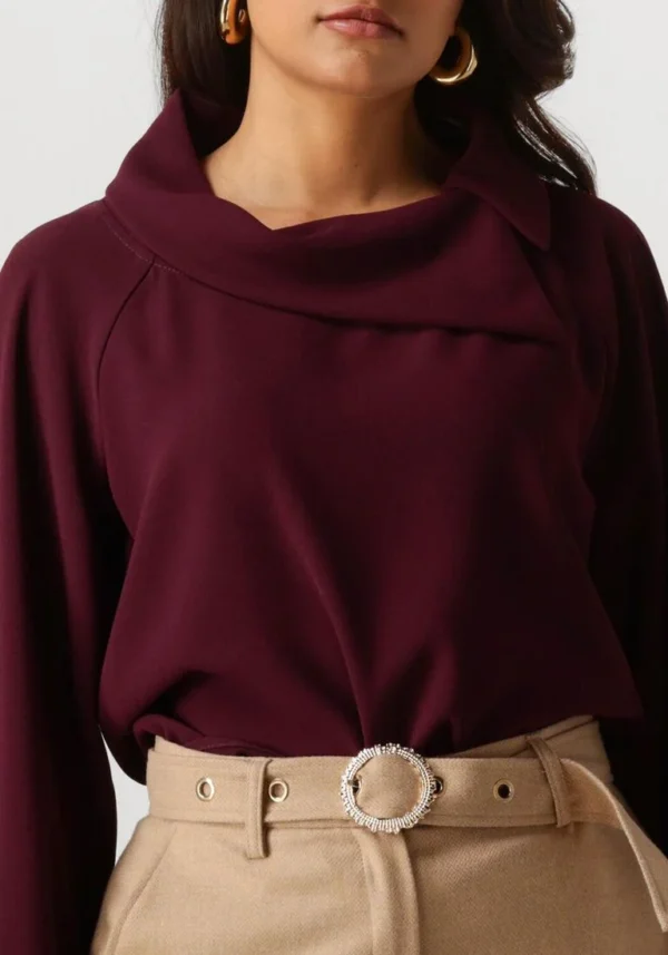 Caroline Biss Blouse 4674 Plum - Afbeelding 2