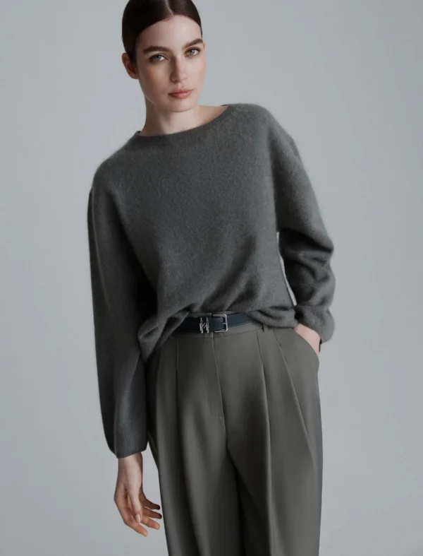 Marella Cashmere Blend Trui Nanti MA12079 Olive