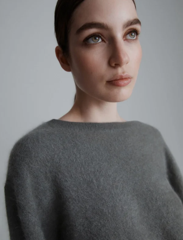 Marella Cashmere Blend Trui Nanti MA12079 Olive - Afbeelding 3