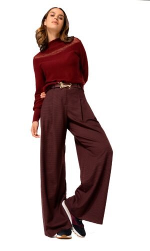 Caroline Biss Broek 4524 Bordeaux Multi Color