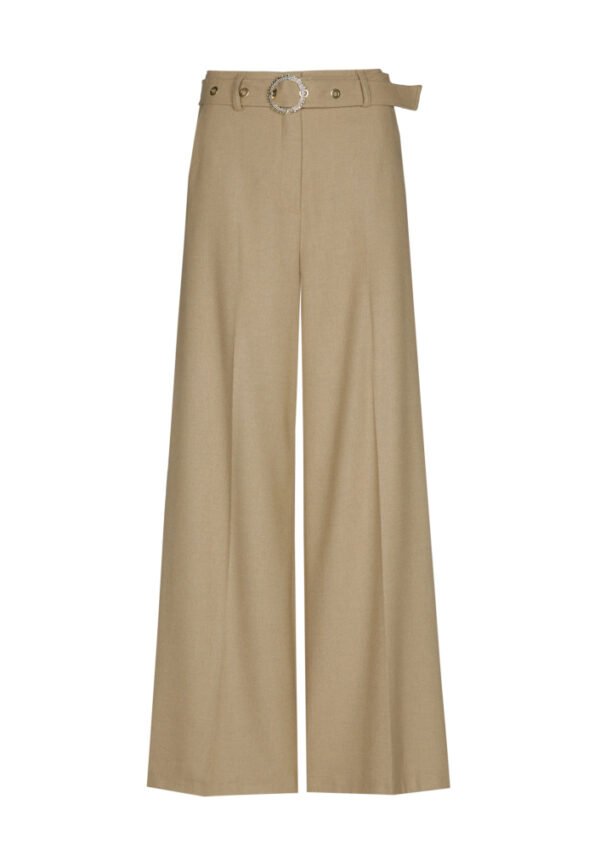 Caroline Biss Citylookbroek Woolmix 4531 Taupe - Afbeelding 5