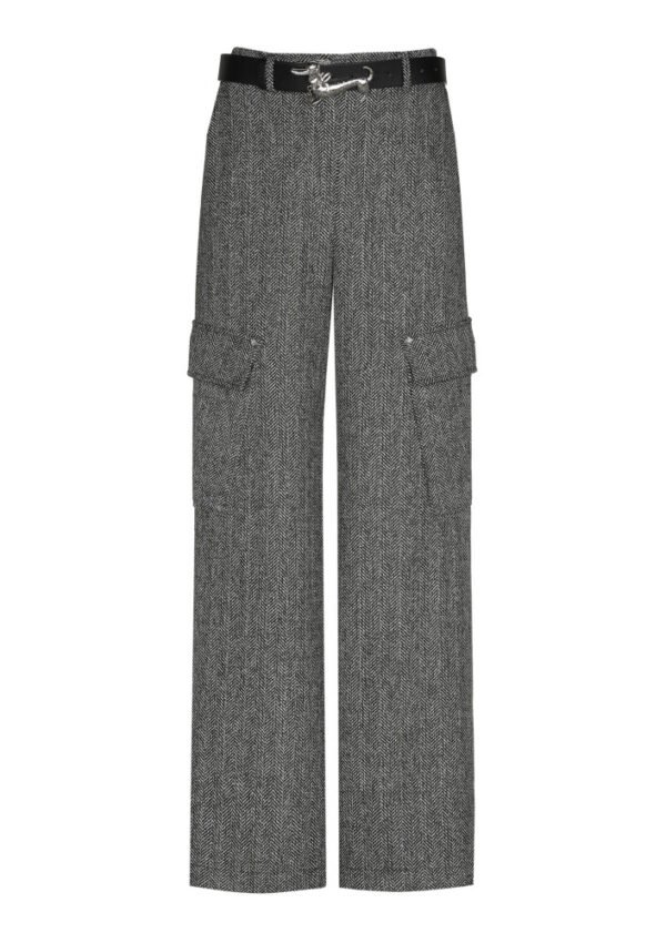 Caroline Biss Cargobroek Soepele Tweed 4521 Multi Color - Afbeelding 2