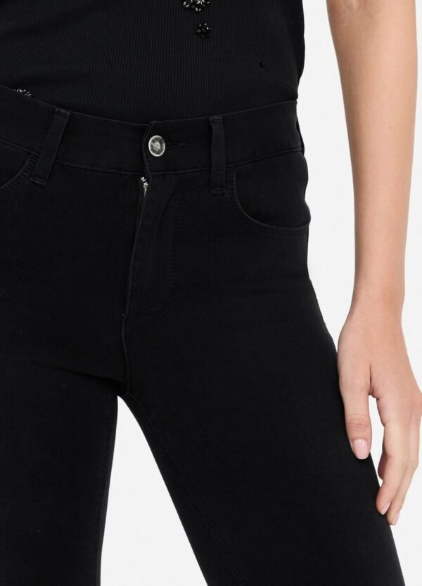 Liu Jo High-Rise Skinny Jeans UXX037-D4199 Black Denim - Afbeelding 3