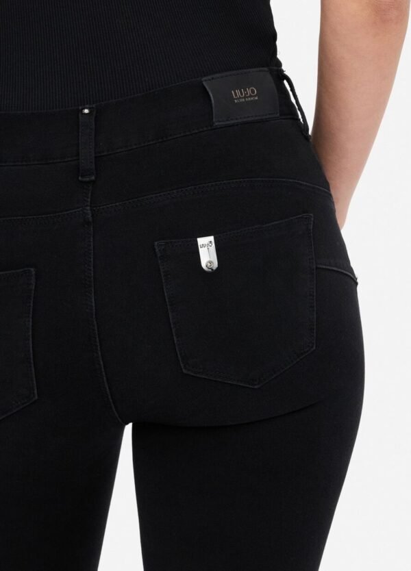 Liu Jo High-Rise Skinny Jeans UXX037-D4199 Black Denim - Afbeelding 6