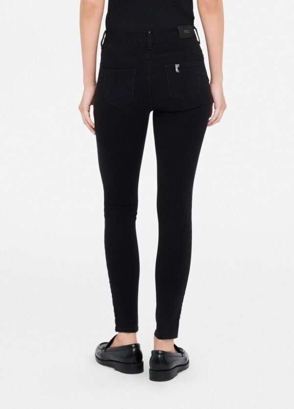 Liu Jo High-Rise Skinny Jeans UXX037-D4199 Black Denim - Afbeelding 7