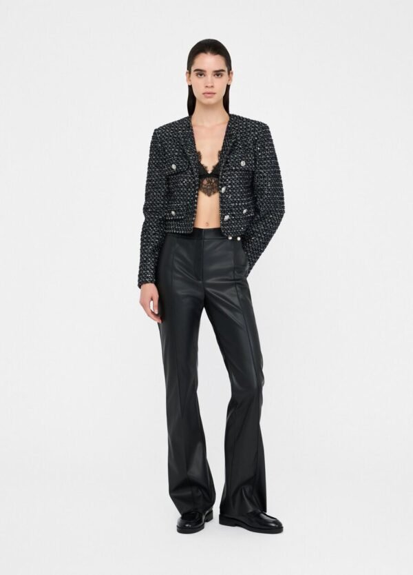 Liu Jo Bouclé Jacket UF5142-D0267 Zwart - Afbeelding 2
