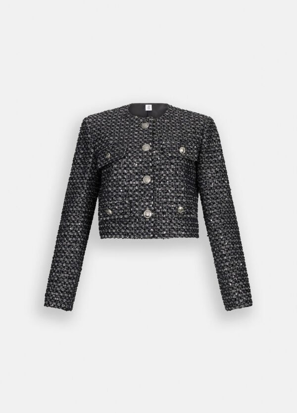 Liu Jo Bouclé Jacket UF5142-D0267 Zwart - Afbeelding 8
