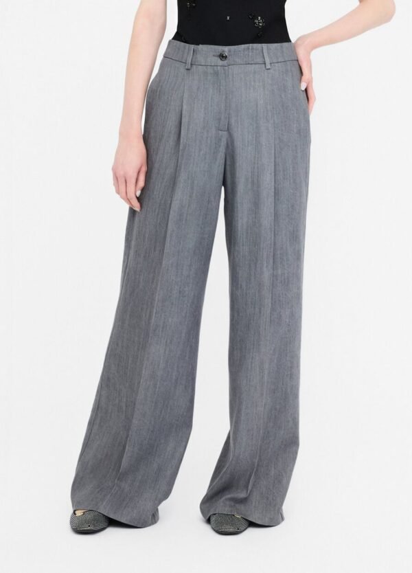Liu Jo Flared Jeans UF5144-D0266 Grijs Denim
