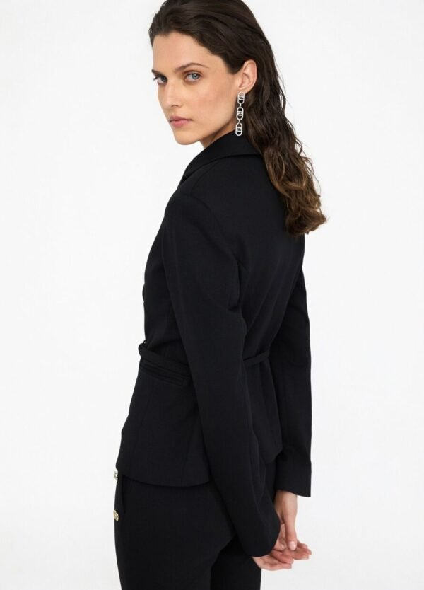 Liu Jo Blazer Logo-riem MF5140-J9189 Zwart - Afbeelding 5