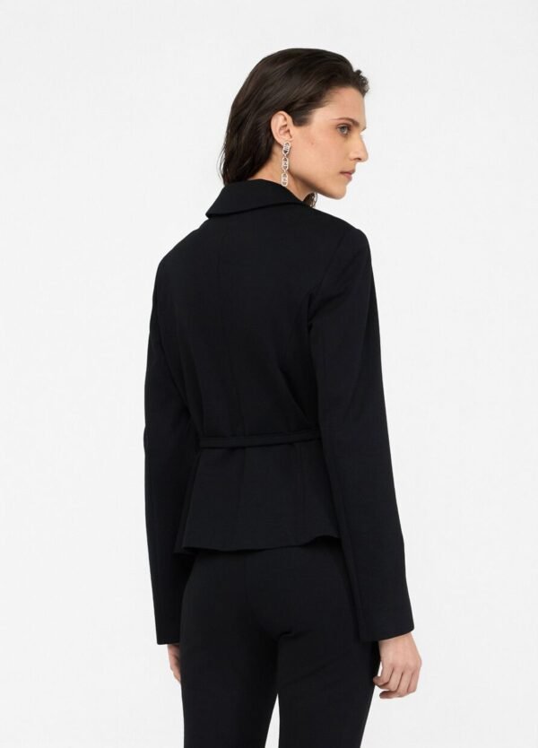 Liu Jo Blazer Logo-riem MF5140-J9189 Zwart - Afbeelding 7