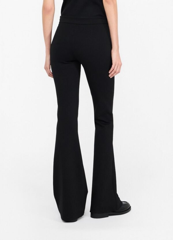 Liu Jo Flared Broek Logo-Riem MF5143-J9189 Zwart - Afbeelding 7