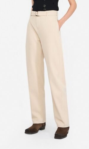 Liu Jo High-Rise Broek MF5298-T115A Licht Beige