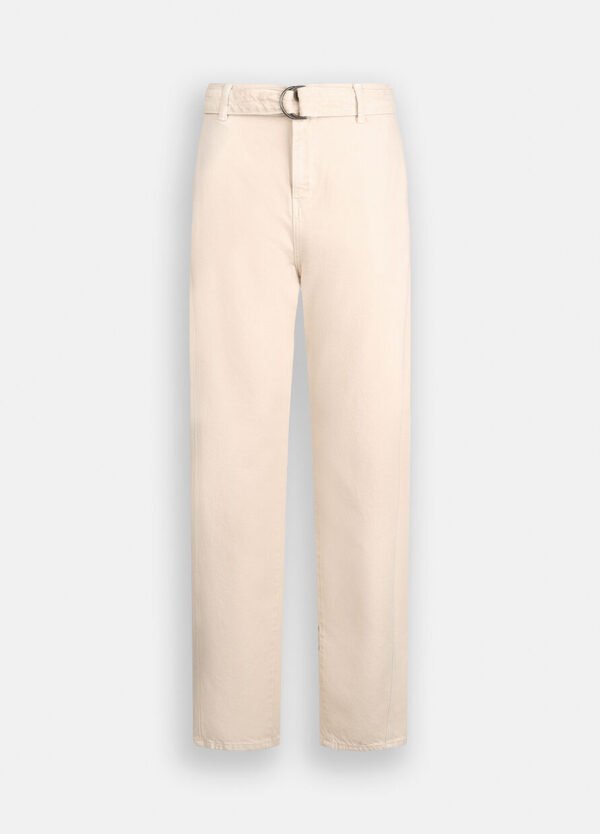 Liu Jo High-Rise Broek MF5298-T115A Licht Beige - Afbeelding 8