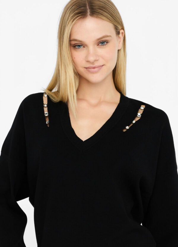Liu Jo Trui Strass Stenen MF5037-MS99E Zwart - Afbeelding 3