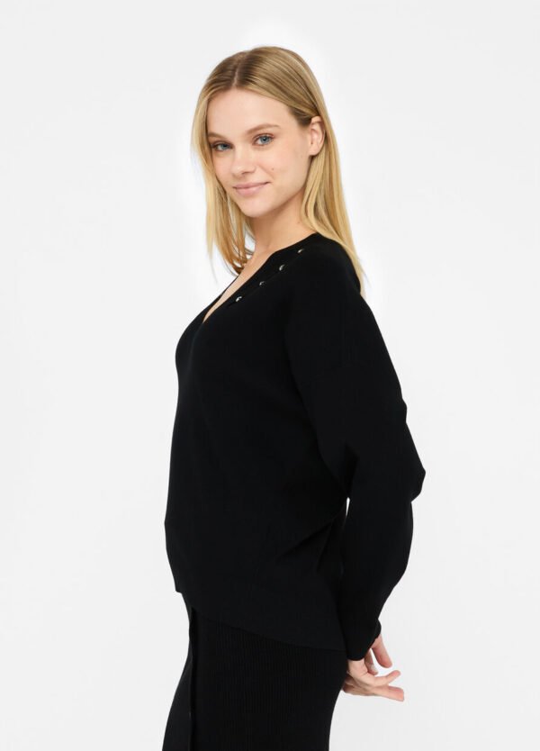Liu Jo Trui Strass Stenen MF5037-MS99E Zwart - Afbeelding 4