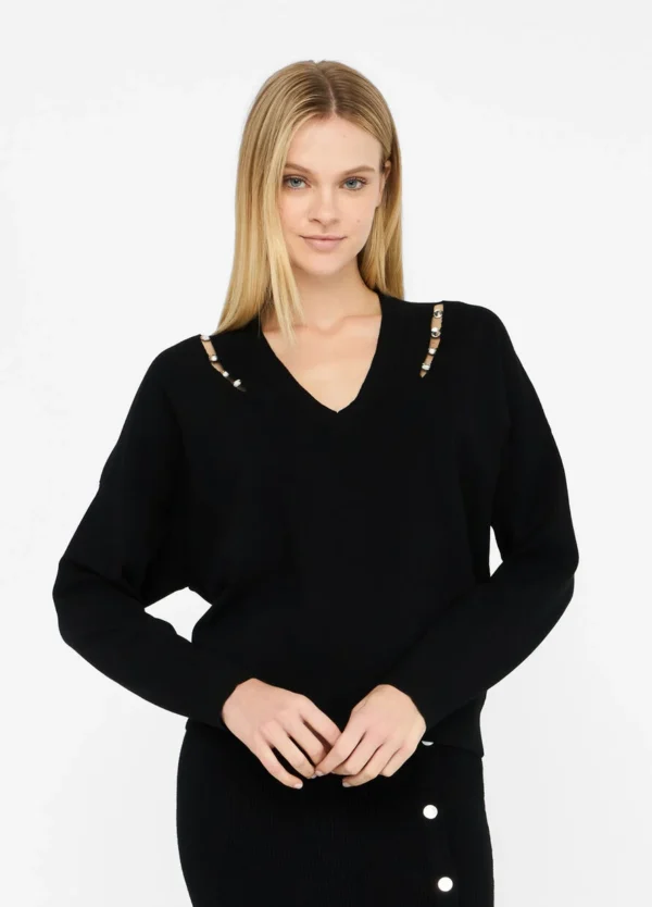 Liu Jo Trui Strass Stenen MF5037-MS99E Zwart